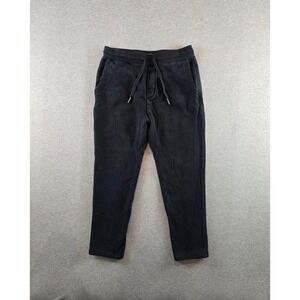 Buck Mason Trouser Sweatpants Mens Medium Black Alpine Fleece Heavyweight Casual